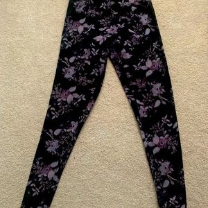 Flowered leggings